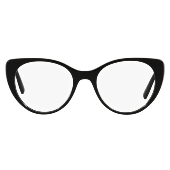 New! Miu Miu Black Cat-Eye Eyeglasses MU06TV 1AB1O1, Authentic - Picture 2 of 6